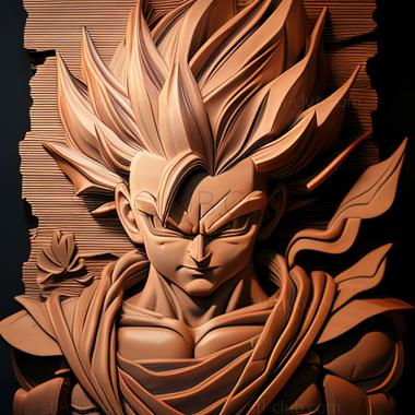 3D model Son Gohan  FROM Kakarrot (STL)